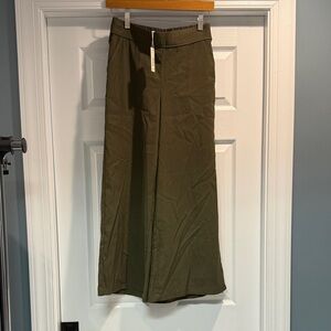 Max Studio Olive Wide Leg Pants